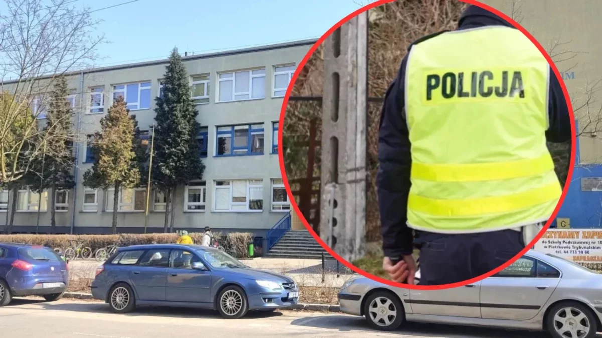 Policyjne patrole przy szkołach w Piotrkowie i powiecie