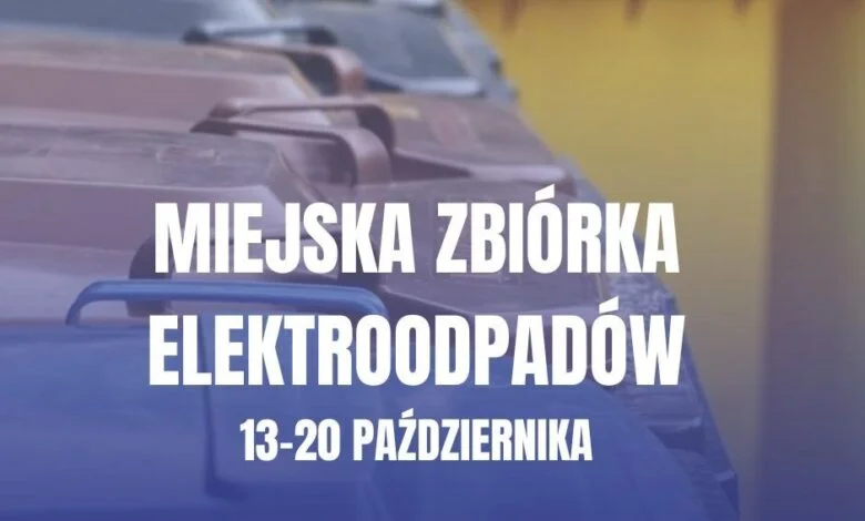 Miejska zbiórka elektroodpadów