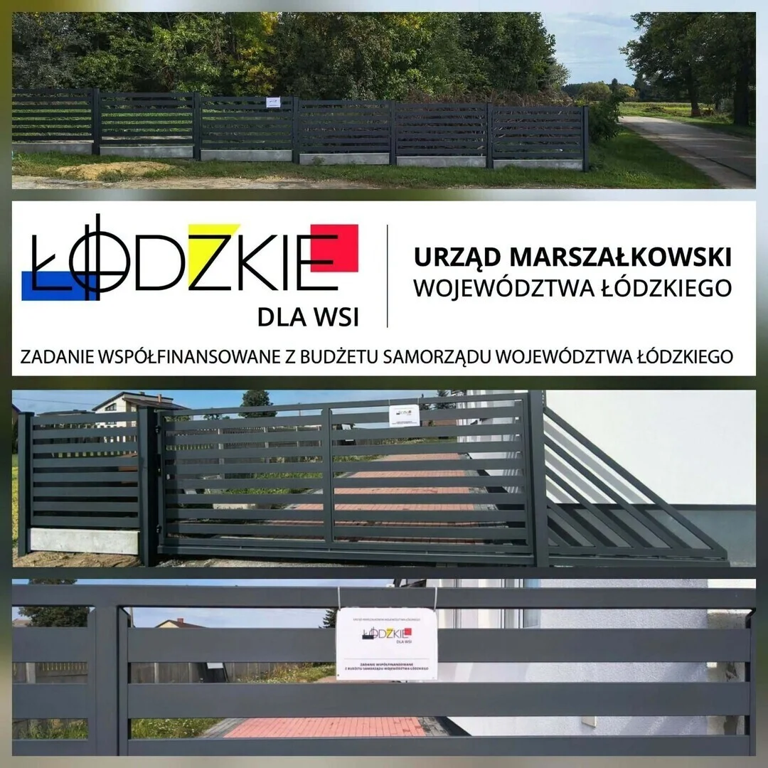 W Zamościu powstało nowe ogrodzenie przy świetlicy wiejskiej