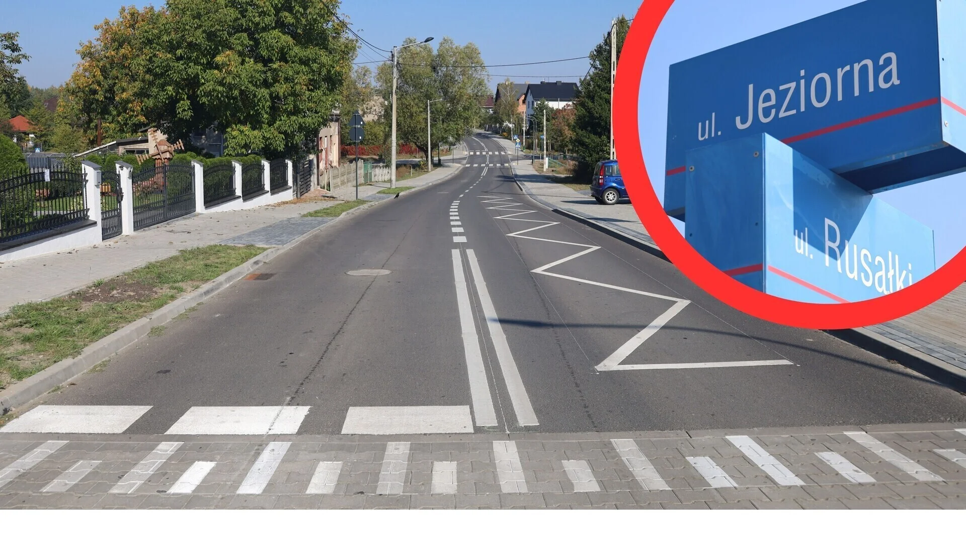Zakończyła się przebudowa ul. Jeziornej w Piotrkowie