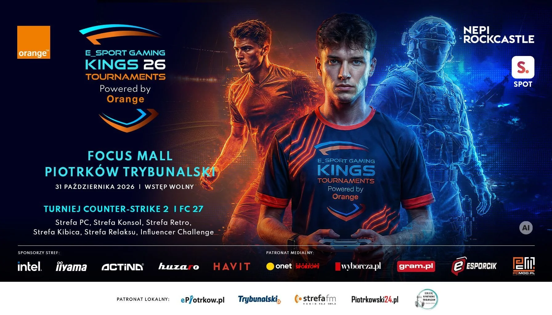Trzecia edycja E-Sport Gaming Kings Tournaments 2026 w Piotrkowie Trybunalskim
